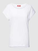 Esprit T-Shirt mit Rundhalsausschnitt und kurzen Ärmeln in Offwhite, G...