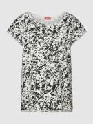 Esprit T-Shirt mit floralem Muster in Black, Größe XS