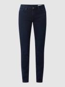 Esprit Slim Fit Jeans mit Stretch-Anteil in Dunkelblau, Größe 25/32