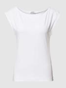 Esprit T-Shirt mit Kappärmeln in Offwhite, Größe XL