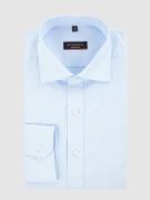 Eterna Regular Fit Business-Hemd aus Baumwolle in Bleu, Größe 38