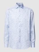 Eterna Comfort Fit Business-Hemd mit Paisley-Muster in Bleu, Größe 42