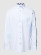 Eterna Regular Fit Business-Hemd mit Button-Down-Kragen in Bleu, Größe...