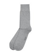 Falke Socken im 2er-Pack in Mittelgrau Melange, Größe 47/50