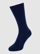 Falke Socken aus Schurwollmischung Modell 'Airport Sock' in Dunkelblau...