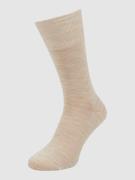 Falke Socken aus Schurwollmischung Modell 'Airport Sock' in Beige Mela...