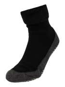 Falke Socken mit elastischem Rippenbündchen Modell 'COSYSHOES' in Blac...