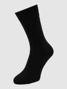 Falke Socken mit Kaschmir-Anteil Modell 'Lhasa' in Black, Größe 39/42