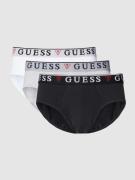 Guess Slip mit elastischem Bund Modell 'BRIAN HERO' im 3er-Pack in Hel...