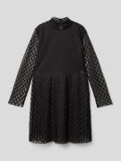 Guess Knielanges Kleid mit Häkelspitze in Black, Größe 152