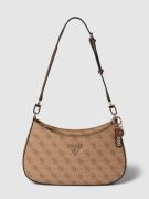 Guess Crossbody Bag mit Allover-Logo-Muster Modell 'NOELLE' in Beige, ...