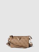Guess Handtasche mit Allover-Muster Modell 'LATONA' in Camel, Größe On...