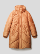 Guess Steppjacke mit Label-Patch Modell 'PADDED' in Apricot, Größe 140