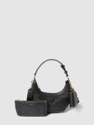 Guess Handtasche in Flecht-Optik Modell 'EMELDA' in Black, Größe One S...