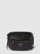 Guess Handtasche mit Label-Applikation Modell 'POWER PLAY' in Black, G...
