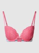 Guess BH mit elastischem Logo-Bund Modell 'BELLE' in Pink, Größe 75/B
