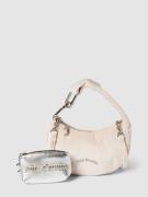 Juicy Couture Handtasche mit Label-Detail Modell 'BLOSSOM' in Sand, Gr...