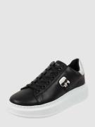 Karl Lagerfeld Sneaker aus Leder Modell 'Kapri' in Black, Größe 36