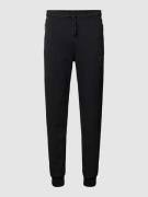 Karl Lagerfeld Sweatpants mit Label-Print in Black, Größe L