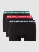 Karl Lagerfeld Trunks mit Stretch-Anteil im 3er-Pack in Black, Größe X...