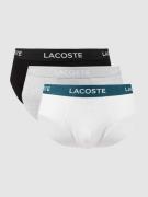 Lacoste Slip mit Stretch-Anteil im 3er-Pack in Weiss, Größe L