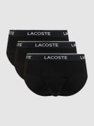 Lacoste Slip mit Stretch-Anteil im 3er-Pack in Black, Größe L