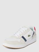 Lacoste Sneaker mit  Kontrastbesatz Modell  'T-CLIP' in Weiss, Größe 4...
