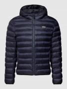 Lacoste Steppjacke mit Kapuze in Dunkelblau, Größe 60