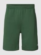 Lacoste Regular Fit Shorts mit elastischem Bund in Gruen, Größe S