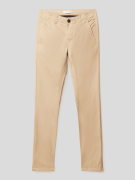 Mango Chino mit Label-Details Modell 'Trousers' in Beige, Größe 140