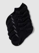 Marc O'Polo Sneakersocken mit Label-Detail Modell 'SASCHA' in black in...