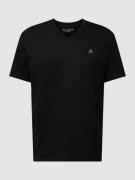Marc O'Polo T-Shirt mit Label-Print in Black, Größe S