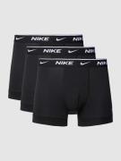 Nike Trunks mit elastischem Logo-Bund in Black, Größe XS