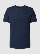 ONeill T-Shirt mit Label-Detail Modell 'Jack' in Dunkelblau, Größe L
