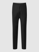 Pierre Cardin Anzughose mit Label-Patch in Black, Größe 50