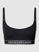 Polo Ralph Lauren Bralette mit elastischem Logo-Bund in Black, Größe X...