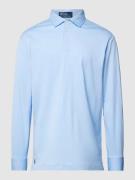 Polo Ralph Lauren Poloshirt mit kurzer Knopfleiste in Hellblau, Größe ...