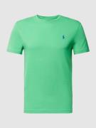 Polo Ralph Lauren T-Shirt mit Label-Stitching in Gruen, Größe S