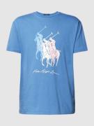 Polo Ralph Lauren T-Shirt mit Motiv-Print in Ocean, Größe S
