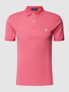 Polo Ralph Lauren Poloshirt mit Logo-Stitching Modell 'BASIC' in Pink,...