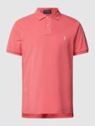 POLO RALPH LAUREN Slim Fit Poloshirt mit unifarbenem Design in Hellrot...