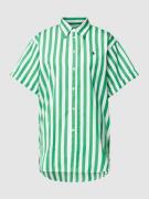 Polo Ralph Lauren Hemdbluse mit Streifenmuster in Grass, Größe XS