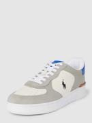 Polo Ralph Lauren Sneaker mit Label-Print Modell 'MASTERS' in Hellgrau...