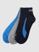 Puma Socken im 3er-Pack in Marine, Größe 39-42