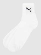 Puma Socken mit Stretch-Anteil im 3er-Pack in Weiss, Größe 35-38