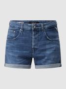 Replay Baggy Fit Jeansshorts mit Stretch-Anteil Modell 'Anyta' in Blau...