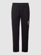 Rip Curl Sweatpants mit Label-Print in Black, Größe S