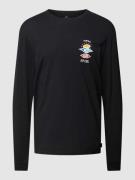 Rip Curl Longsleeve mit Rundhalsausschnitt Modell 'SEARCH ICON' in Bla...