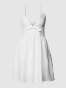 Roxy Kleid aus Viskose mit Strukturmuster Modell 'BRIGHT LIGHT' in Wei...