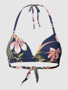 Roxy Bikini-Oberteil mit floralem Muster Modell 'INTO THE SUN' in Mari...